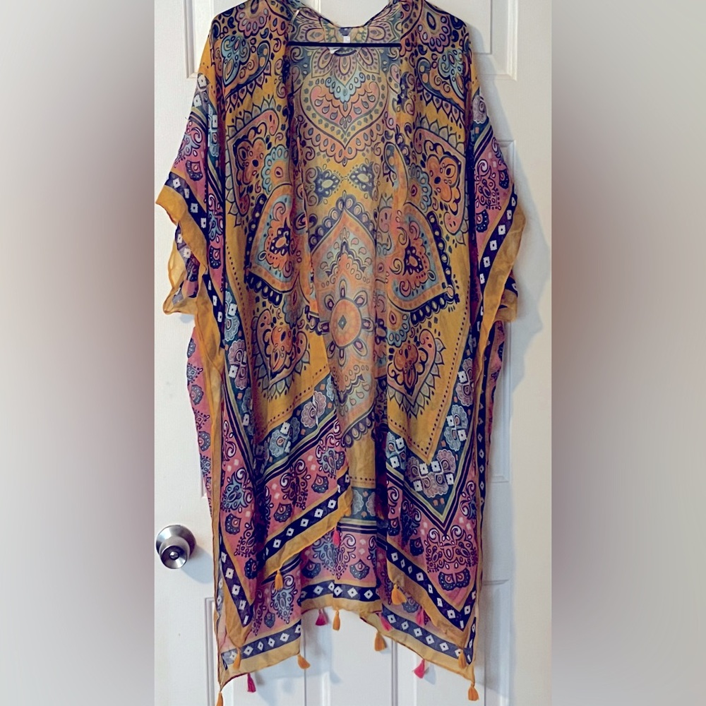 Beautiful colorful Kimono or coverup